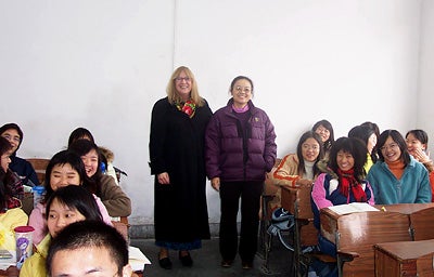 Maureen Daly Goggin in China