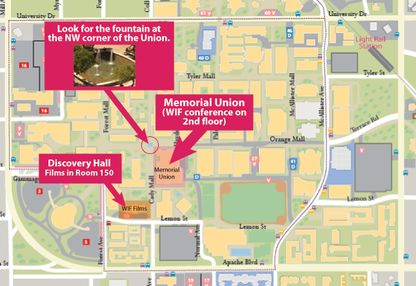 ASU Tempe campus map