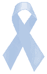 Light Blue Ribbon - Click to Access Prostate Cancer Page