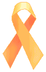Orange Ribbon - Click to Access Leukemia Page