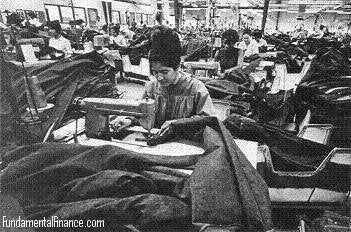 sweatshop worker