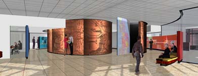 Decision Theater Lobby-Image by Mark Dee, DWL Architects