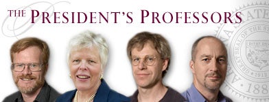 ASU is honoring Randall Cerveny, Alice Christie, Ian Gould, and the late Paul Rothstein as the inaugural class of President's Professors.