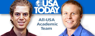 Over the last 11 years no public school has placed more students on USA Today’s all-academic teams than ASU. Two more, Scott MacIntyre and Jared Niska joined the team this year.