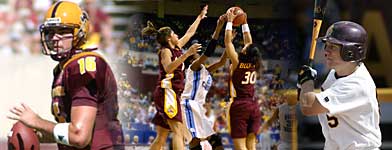 ASU's sports team had a strong year in 2004-05, earning accolades for the teams and student-athletes.