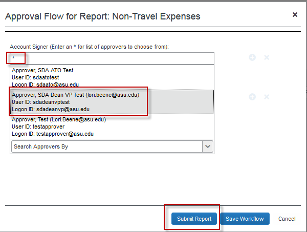 complete a non travel expenses report business and finance
