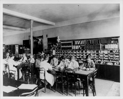 Old Main Library, 1918