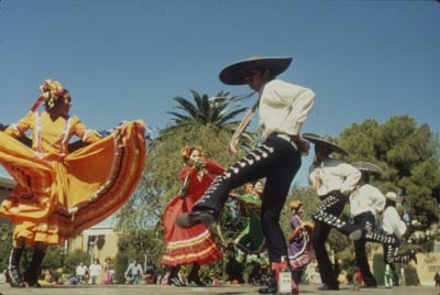 Student life, Mexican Fiesta on the Mall, 1990s