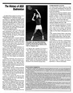 Badminton Recent History, 1992-1993