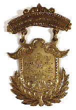 Broadway and Moeur Medal, 1900