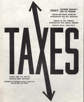 Tax Policy Debate Announcement