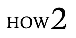 HOW2 logo image