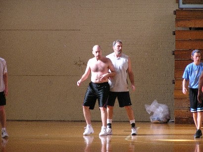 Three-legged race