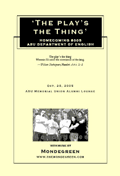 Playbill: The Play's the Thing