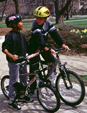 kids on bikes