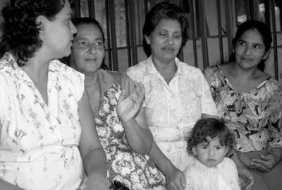 muti-generational family of women