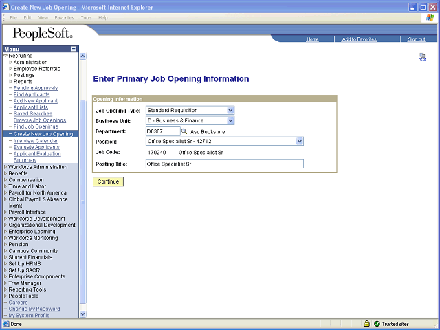 Screen image of this step