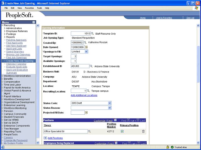Screen image of this step