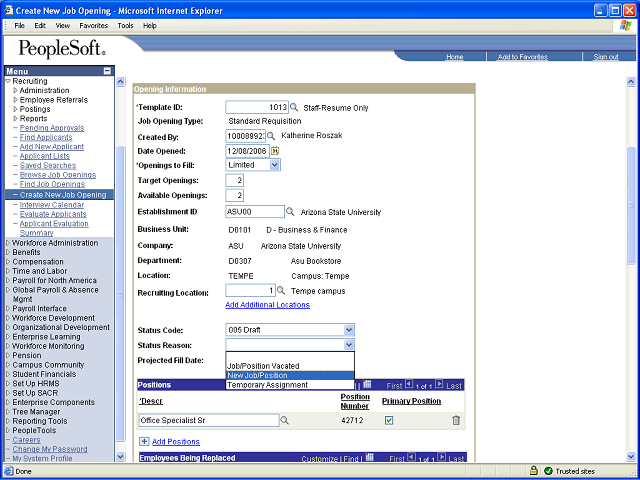 Screen image of this step