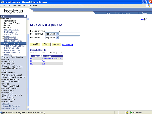 Screen image of this step