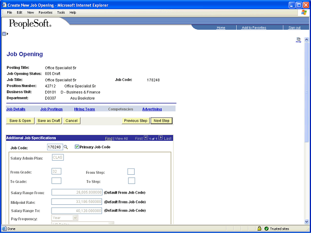 Screen image of this step