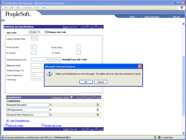 Screen image of this step