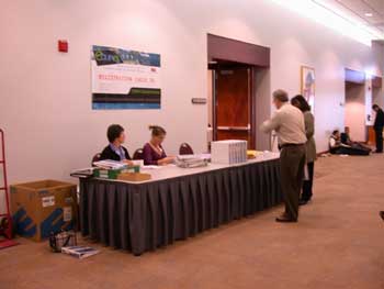 Conference Registration Table