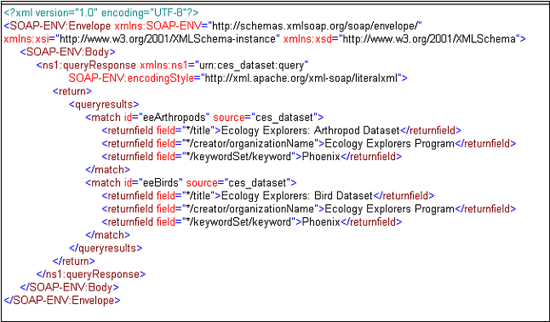 Xanthoria Query Reply