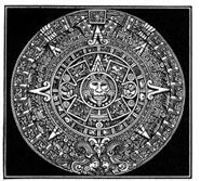 round aztec calendar