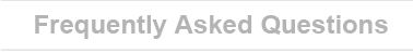 Frequently Asked Questions