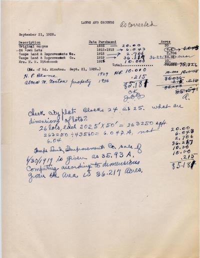 Land Acquisitions, page 4