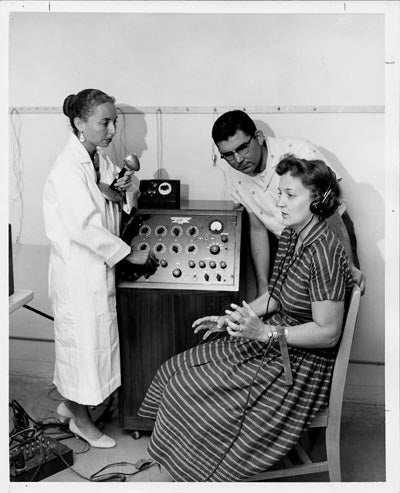 Dr. Carolyn Staats and Dr. Arthur Staats, psychology professors, 1950s