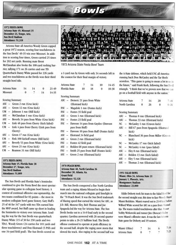 Bowl game results, page 1