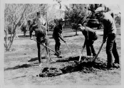 Annual Tree Planting Tradition, ca. 1923