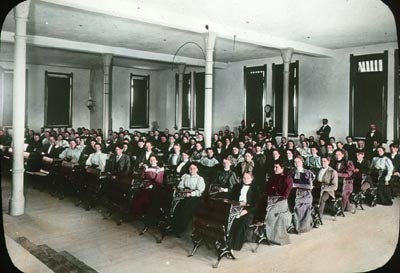 Study Hall in Old Main, 1898