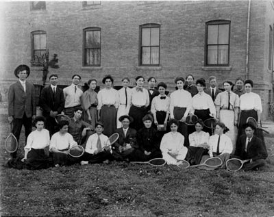 Normal School Tennis Club, 1907