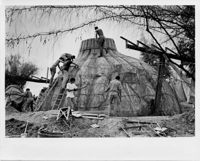 Cosanti Foundation, ASU students, 1960s