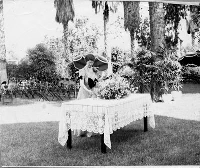 Martha Krause, dining hall supervisor, 1940