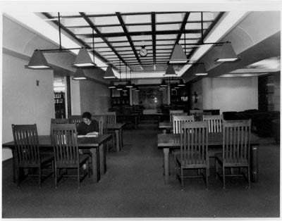 Architecture and Environmental Design Library Circulating Stacks and Reading Room, 1994
