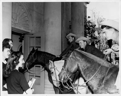 Cowboys from the Rodeo Association, ca. 1950