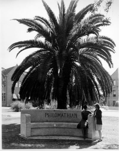 Philomathian Bench, ca. 1934