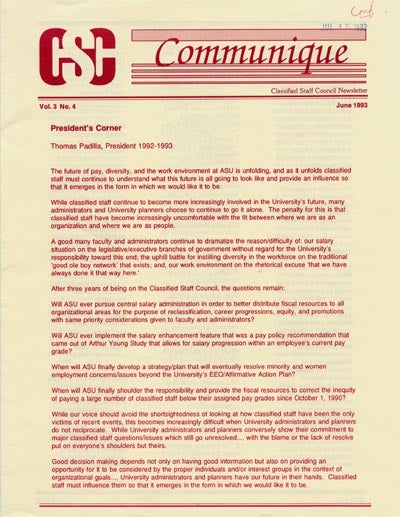 Communique, 1993-94