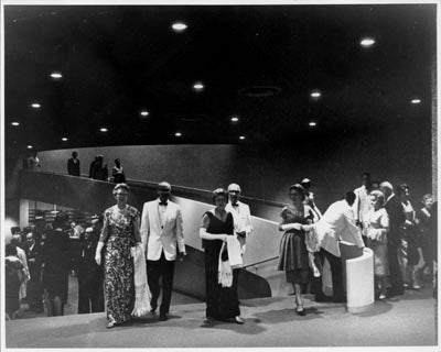 Patrons at Gammage Auditorium, 1960s