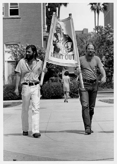 Protest on the mall, ca. 1968-69