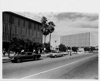 Forest Avenue toward the northwest, 1960s