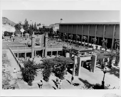 Hayden Library Entrance, 1980s