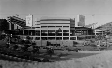 Sun Devil Stadium with all expansions, 1992