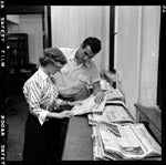 Media/News Bureau staff, 1950s