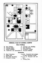 Plat of the campus, 1920s