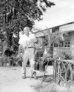 Robert Svob, ASU Groundskeeper, 1958